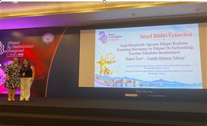 Hemşirelik Bölümü Öğretim Üyemiz ve Öğrencisine 28. Ulusal İç Hastalıkları Kongresi'nden Ödül